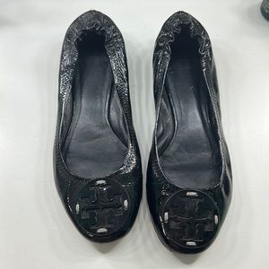 Tory Burch black flats size 7